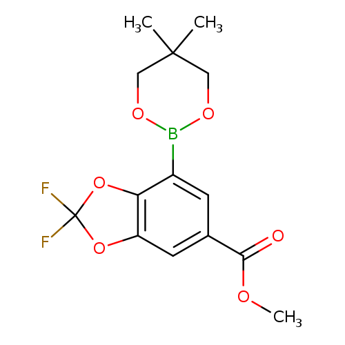 6-Methoxycarbonyl-2,2-difluorobenzo[d][1,3]dioxole-4-boronic acid, pinacol ester