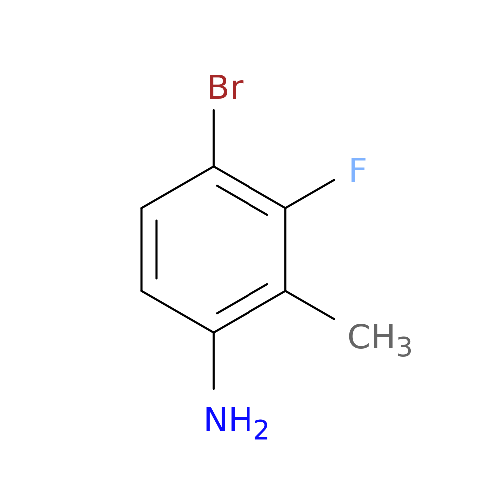 4-Bromo-3-fluoro-2-methylaniline