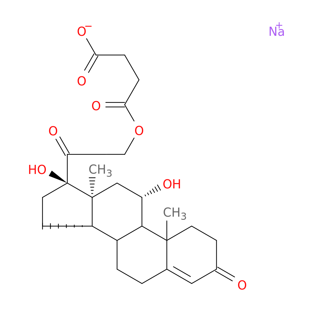 Hydrocortisone sodium succinate