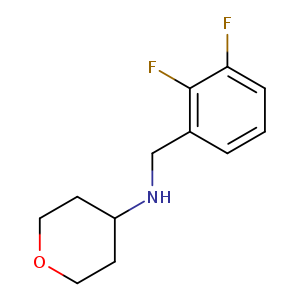 N-[(2,3-difluorophenyl)methyl]oxan-4-amine