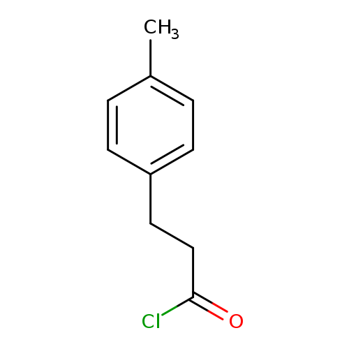Benzenepropanoyl chloride, 4-Methyl-