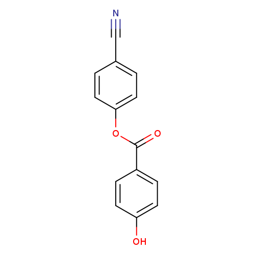 Benzoic acid, 4-hydroxy-, 4-cyanophenyl ester