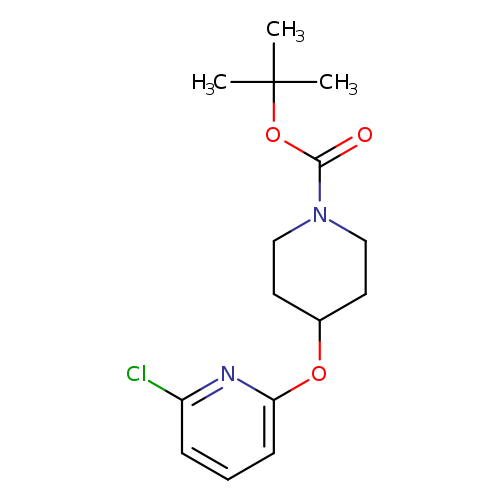 tert-butyl4-[(6-chloropyridin-2-yl)oxy]piperidine-1-carboxylate