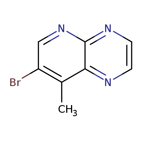 Pyrido[2,3-b]pyrazine, 7-bromo-8-methyl-