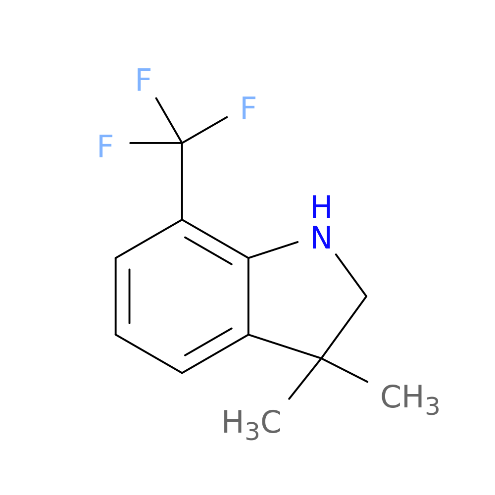 3,3-Dimethyl-7-(trifluoromethyl)indoline