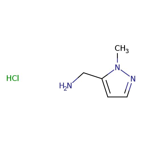 (1-Methyl-1H-pyrazol-5-yl)methanamine hydrochloride
