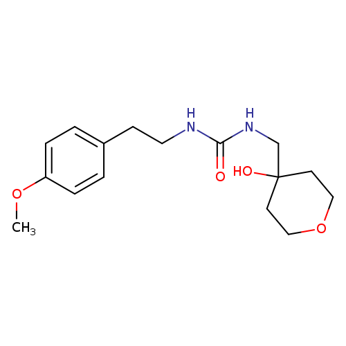3-[(4-hydroxyoxan-4-yl)methyl]-1-[2-(4-methoxyphenyl)ethyl]urea