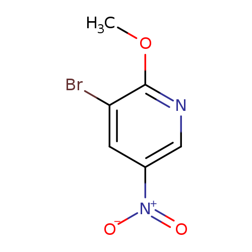 Pyridine, 3-bromo-2-methoxy-5-nitro-