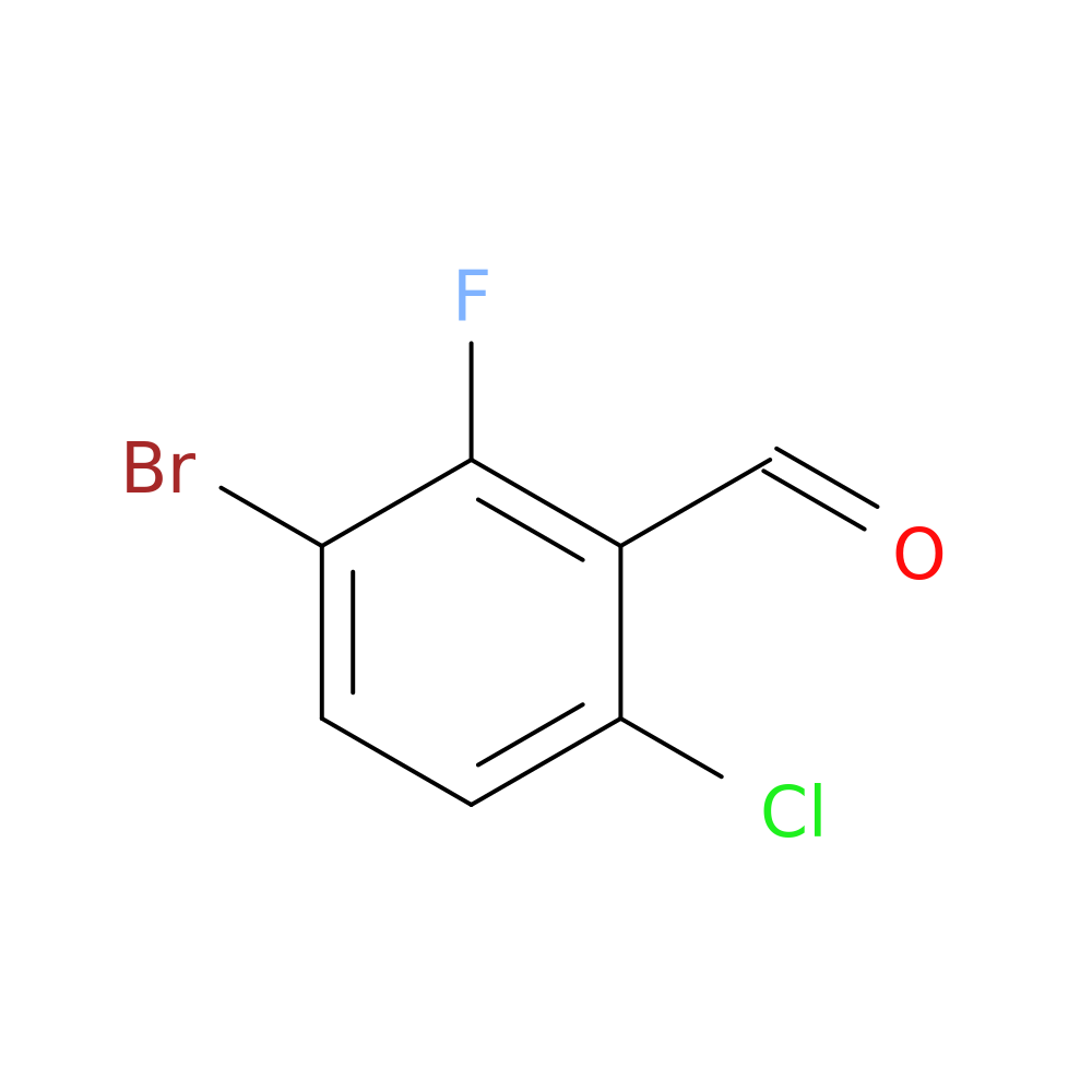 3-Bromo-6-chloro-2-fluorobenzaldehyde