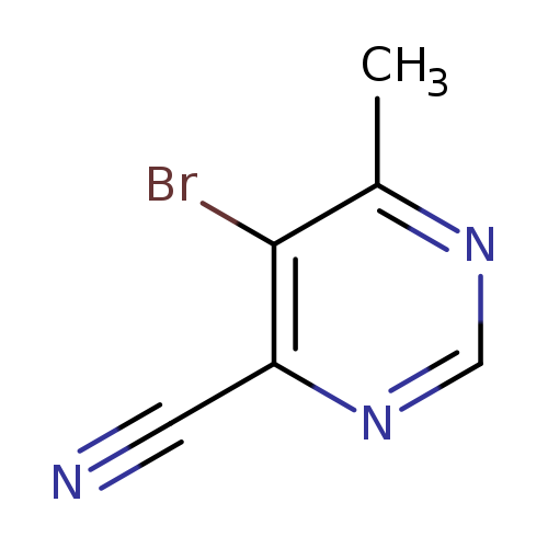 5-Bromo-6-methylpyrimidine-4-carbonitrile