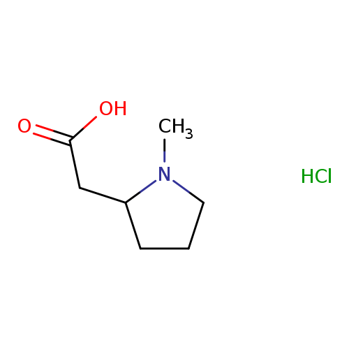 (1-Methyl-2-pyrrolidinyl)acetic acid hydrochloride