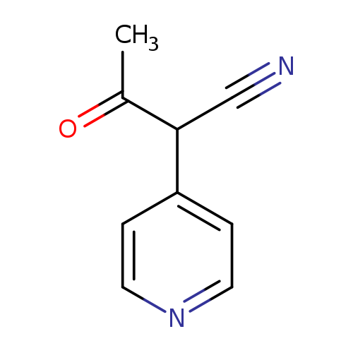 3-oxo-2-(pyridin-4-yl)butanenitrile
