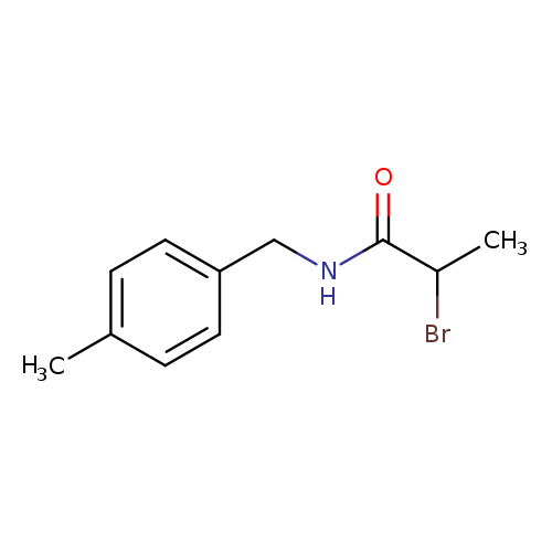 2-Bromo-n-(4-methylbenzyl)propanamide