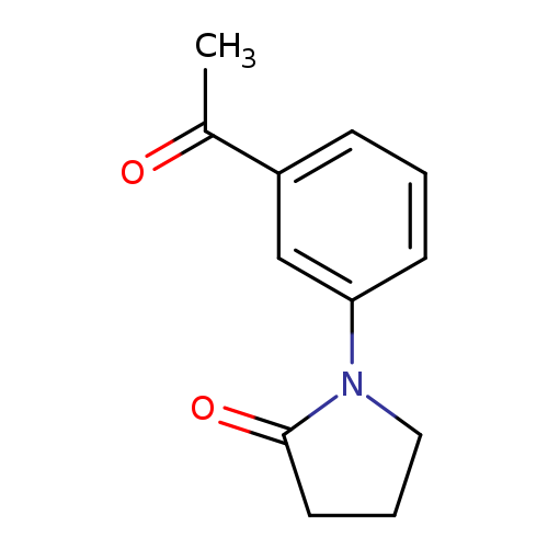 1-(3-acetylphenyl)pyrrolidin-2-one