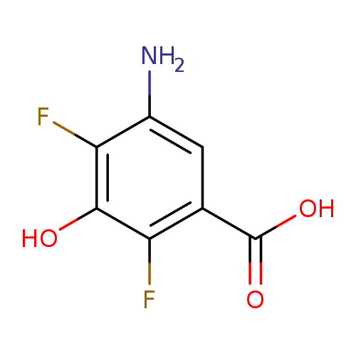 5-amino-2,4-difluoro-3-hydroxybenzoic acid