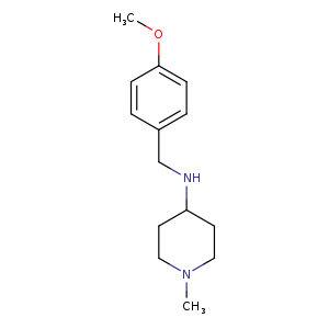 N-(4-Methoxybenzyl)-1-methylpiperidin-4-amine