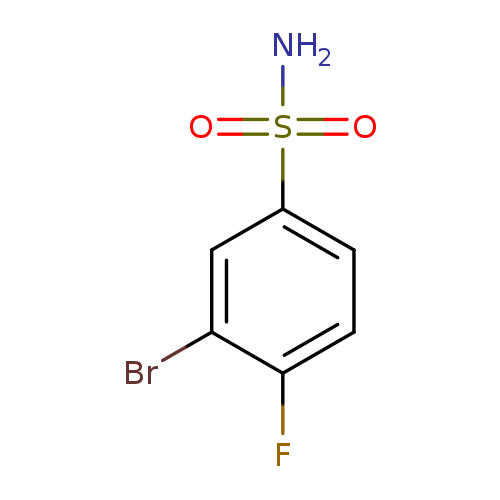 3-BROMO-4-FLUOROBENZENE-1-SULFONAMIDE