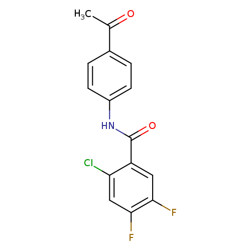 N-(4-acetylphenyl)-2-chloro-4,5-difluorobenzamide