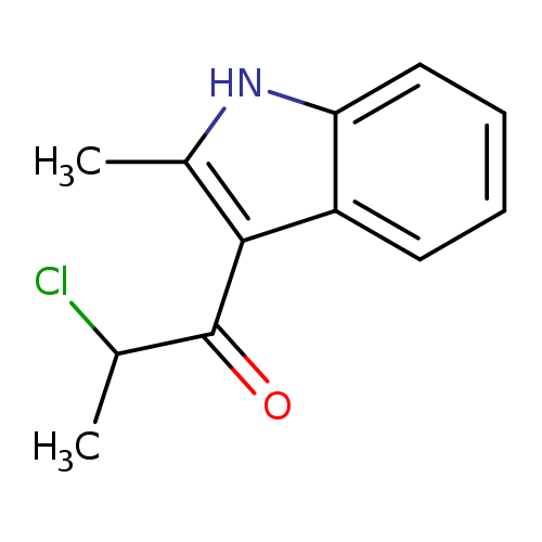 2-Chloro-1-(2-methyl-1H-indol-3-yl)propan-1-one