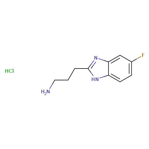 [3-(5-Fluoro-1h-benzimidazol-2-yl)propyl]amine hydrochloride