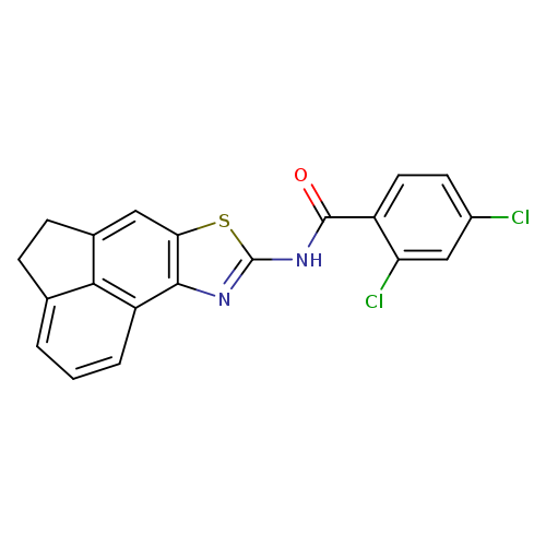 2,4-dichloro-N-{5-thia-3-azatetracyclo[6.6.1.0^{2,6}.0^{11,15}]pentadeca-1(15),2(6),3,7,11,13-hexaen-4-yl}benzamide