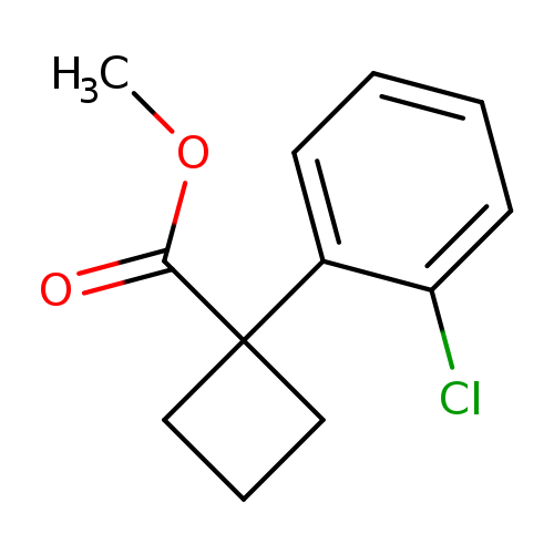methyl 1-(2-chlorophenyl)cyclobutane-1-carboxylate