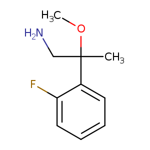 2-(2-fluorophenyl)-2-methoxypropan-1-amine