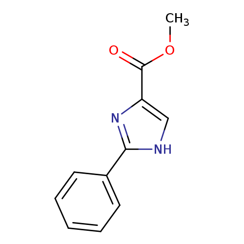 methyl 2-phenyl-1H-imidazole-4-carboxylate
