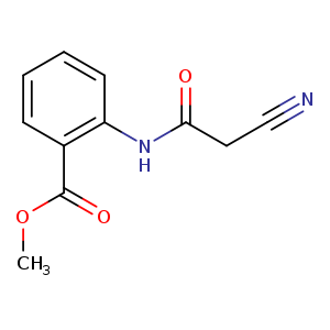 Methyl 2-(2-cyanoacetamido)benzoate