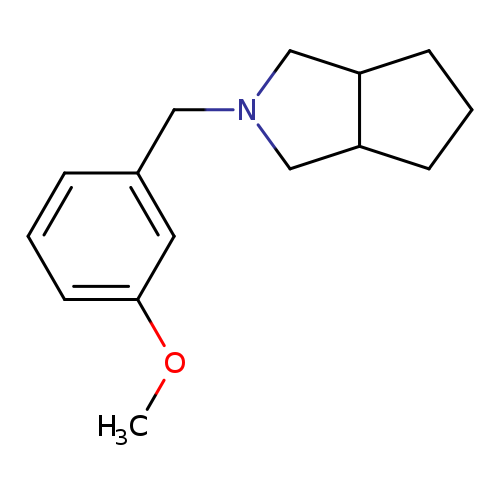 2-[(3-methoxyphenyl)methyl]-octahydrocyclopenta[c]pyrrole