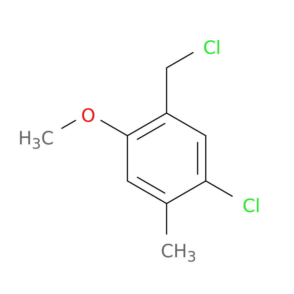 4-Chloro-2-chloromethyl-5-methylanisole