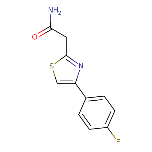 2-[4-(4-fluorophenyl)-1,3-thiazol-2-yl]acetamide