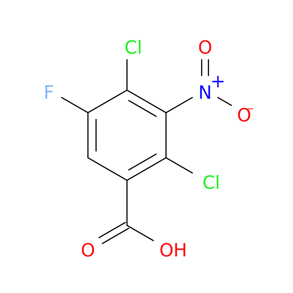 2,4-Dichloro-5-fluoro-3-nitrobenzoic acid