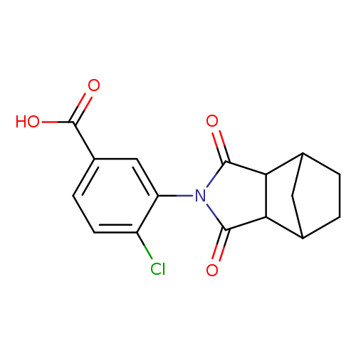4-Chloro-3-(1,3-dioxooctahydro-2h-4,7-methanoisoindol-2-yl)benzoic acid