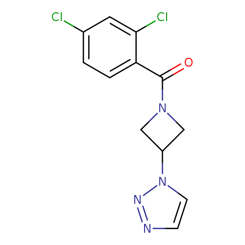 1-[1-(2,4-dichlorobenzoyl)azetidin-3-yl]-1H-1,2,3-triazole