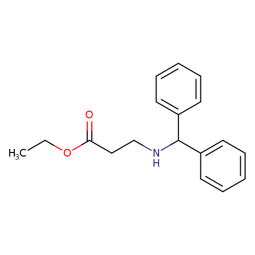 ethyl 3-[(diphenylmethyl)amino]propanoate