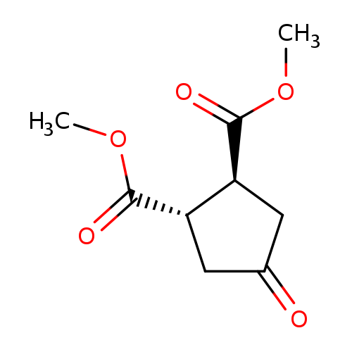 1,2-Cyclopentanedicarboxylic acid, 4-oxo-, 1,2-dimethyl ester, (1S,2S)-