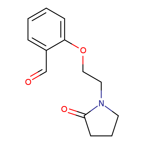 2-(2-(2-Oxopyrrolidin-1-yl)ethoxy)benzaldehyde