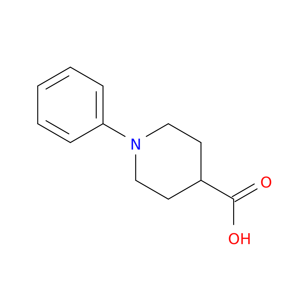 1-Phenyl-4-piperidinecarboxylic acid