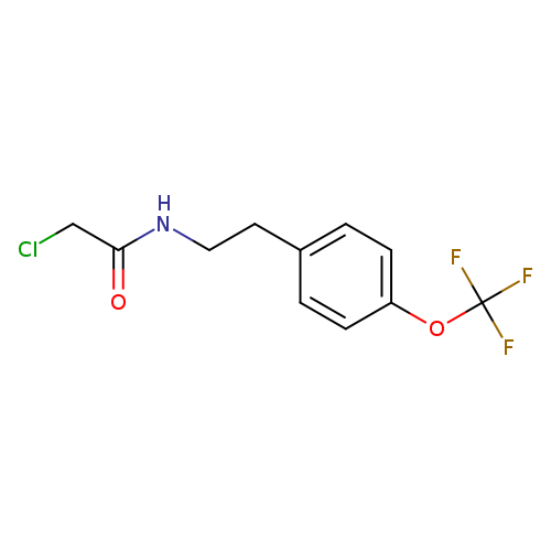 2-Chloro-n-(2-[4-(trifluoromethoxy)phenyl]ethyl)acetamide