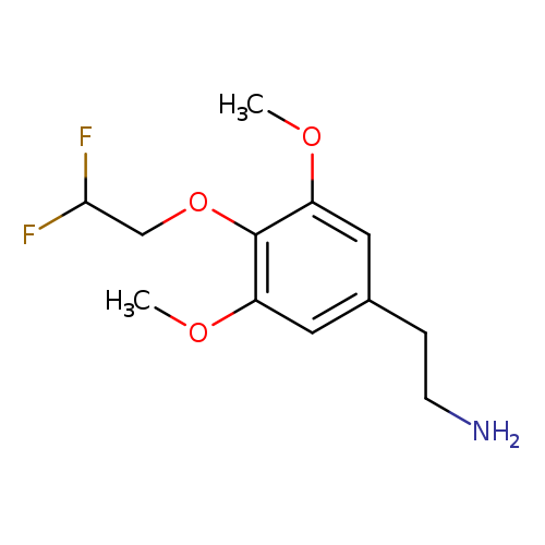 2-[4-(2,2-difluoroethoxy)-3,5-dimethoxyphenyl]ethan-1-amine