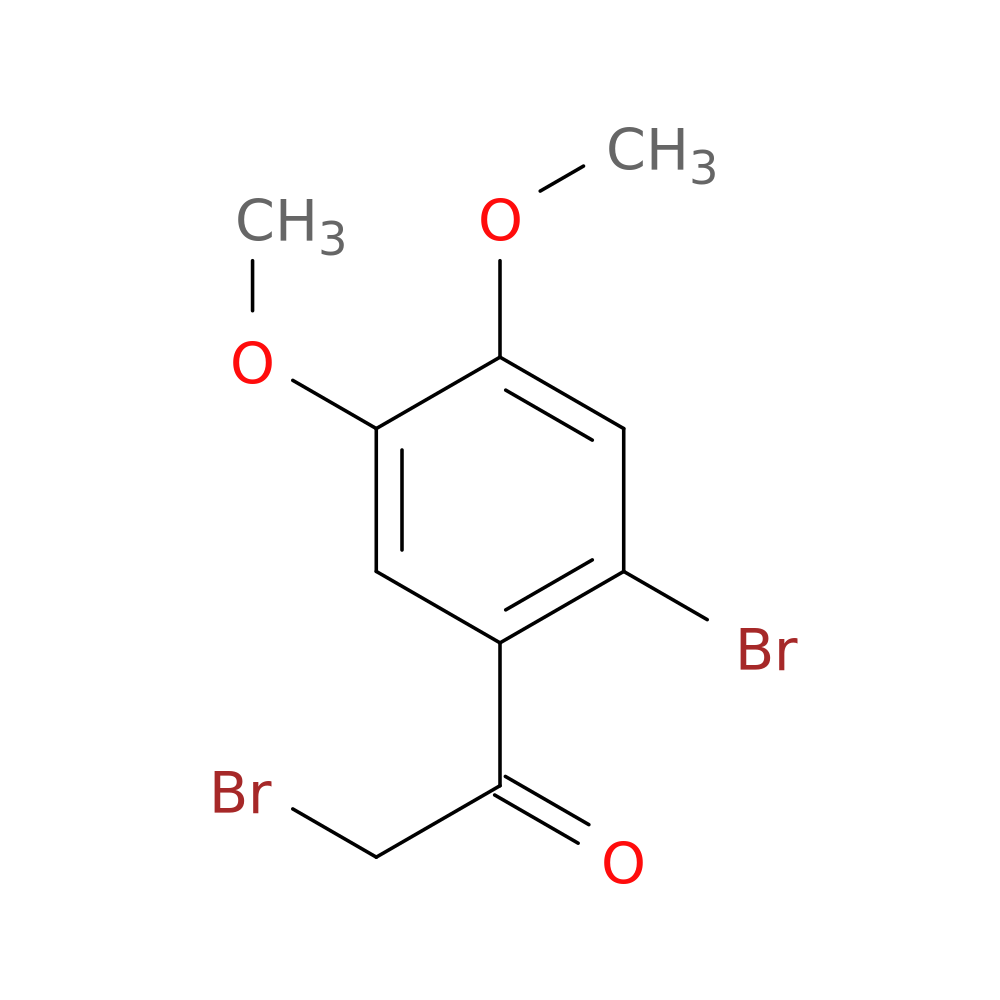 2-Bromo-1-(2-bromo-4,5-dimethoxyphenyl)ethanone