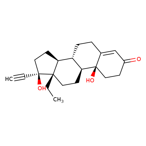 13-Ethyl-10,17-dihydroxy-18,19-dinor-17α-pregn-4-en-20-yn-3-one