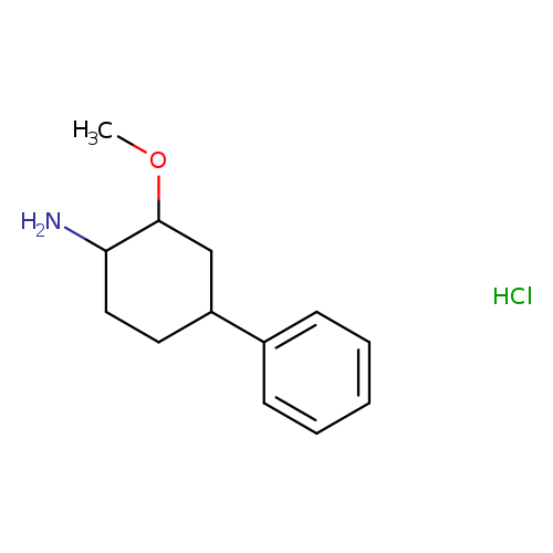 2-methoxy-4-phenylcyclohexan-1-amine hydrochloride