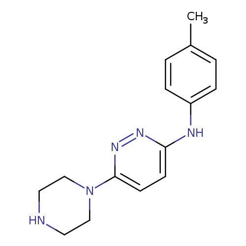 6-(Piperazin-1-yl)-N-(p-tolyl)pyridazin-3-amine
