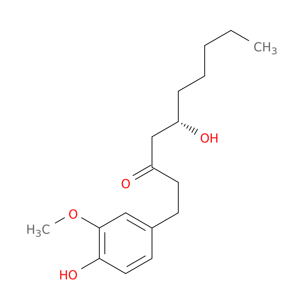 (5S)-5-Hydroxy-1-(4-hydroxy-3-methoxy-phenyl)decan-3-one