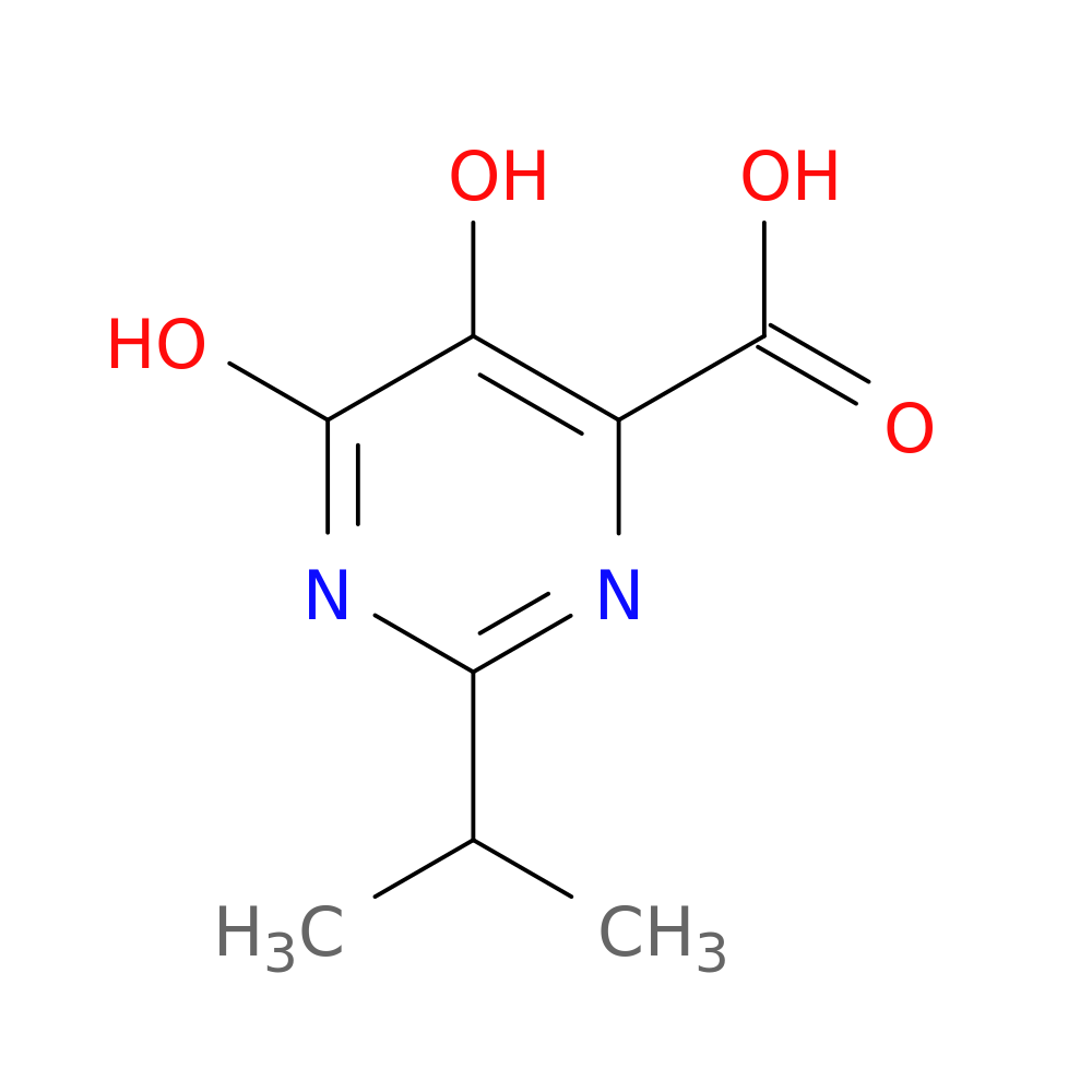 5,6-Dihydroxy-2-isopropylpyrimidine-4-carboxylic acid