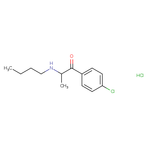 2-(butylamino)-1-(4-chlorophenyl)-1-propanone,monohydrochloride