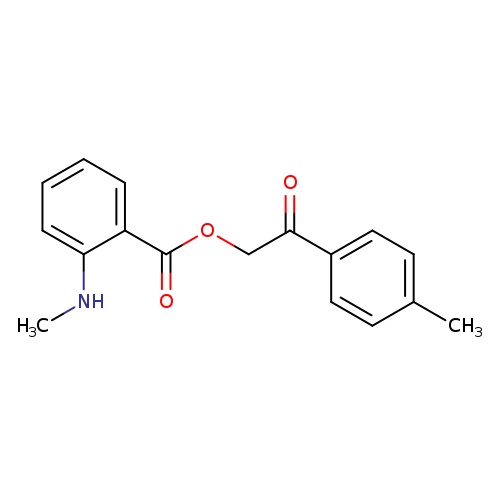2-(4-methylphenyl)-2-oxoethyl 2-(methylamino)benzoate