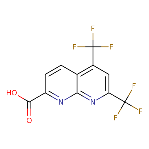 5,7-Bis(trifluoromethyl)-1,8-naphthyridine-2-carboxylic acid
